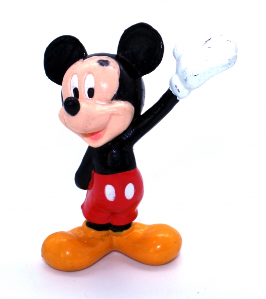 Mickey Mouse (Micky Maus) Kunststoff Figur, Motiv "Begrüßung" von Applause